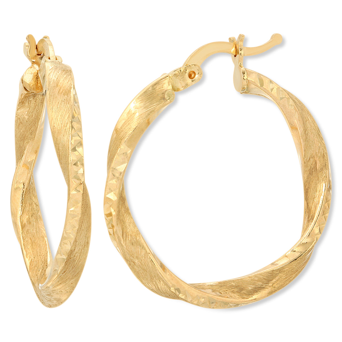crown-gold - Earrings
