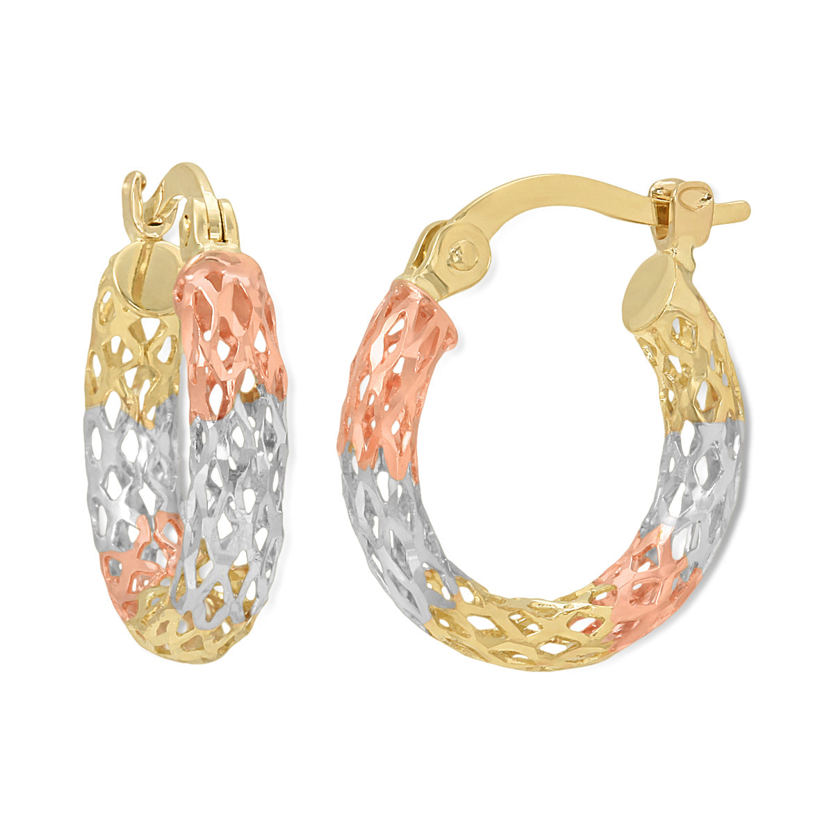 crown-gold - Earrings