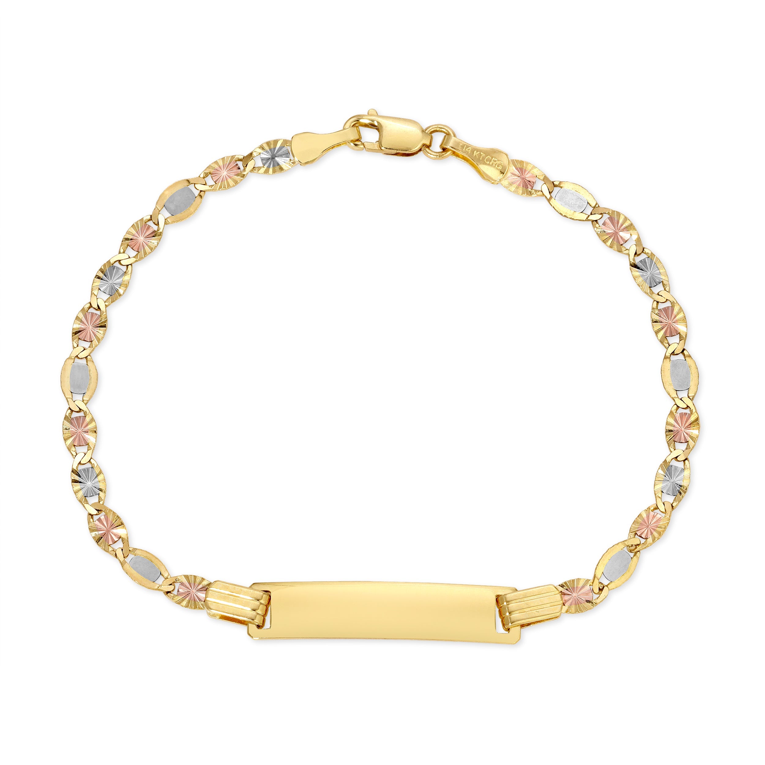 14KT Alternate 060 ID Bracelet