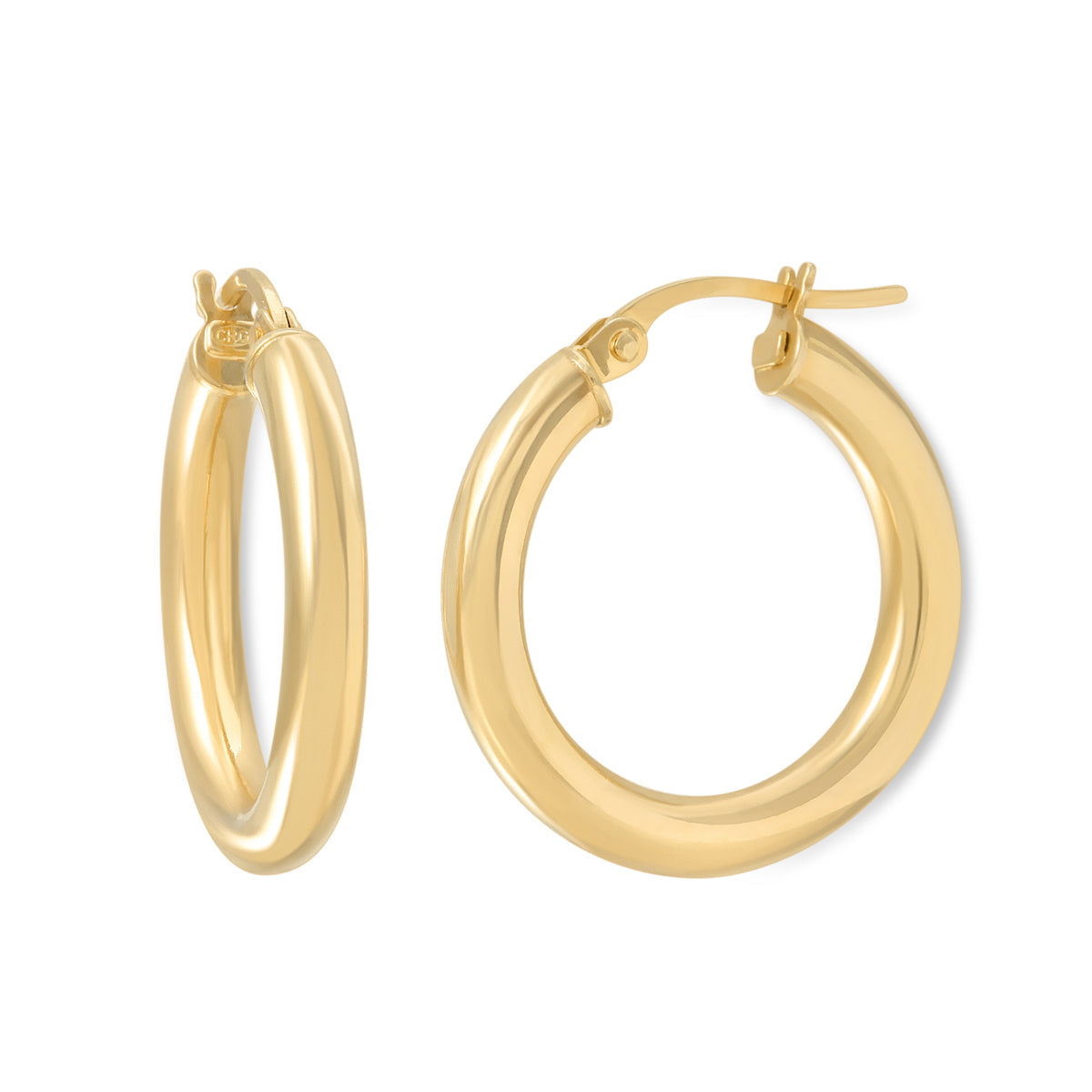 crown-gold - Earrings