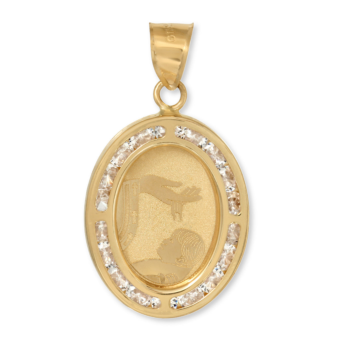 crown-gold - pendant