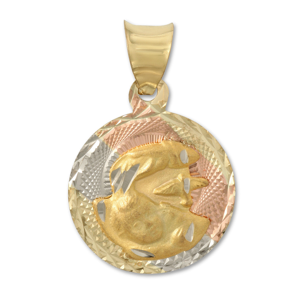 crown-gold - pendant