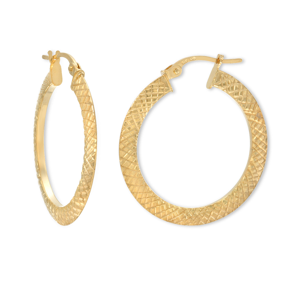 crown-gold - Earrings