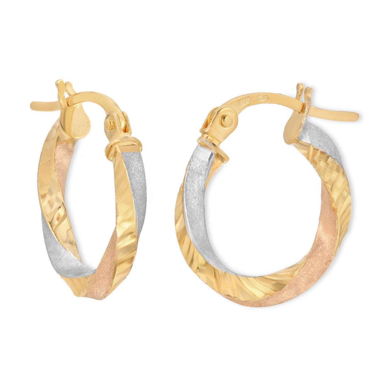 crown-gold - Earrings