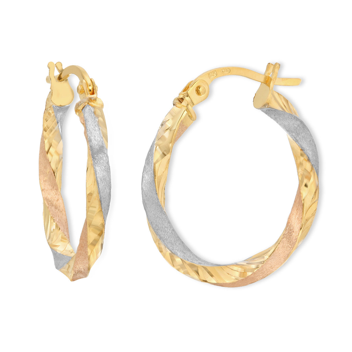 crown-gold - Earrings