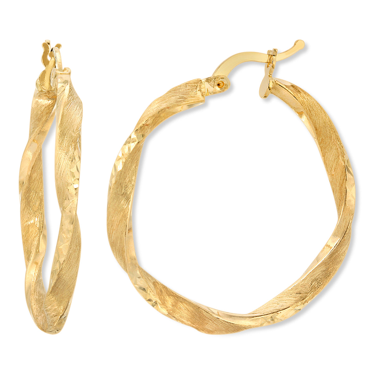 crown-gold - Earrings