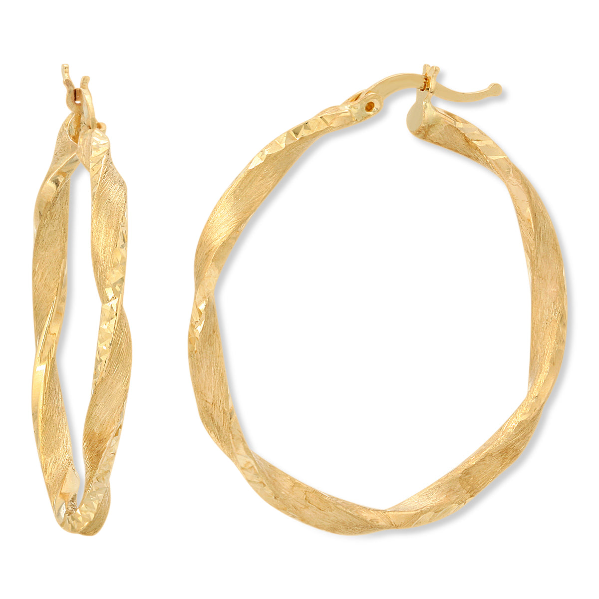 crown-gold - Earrings