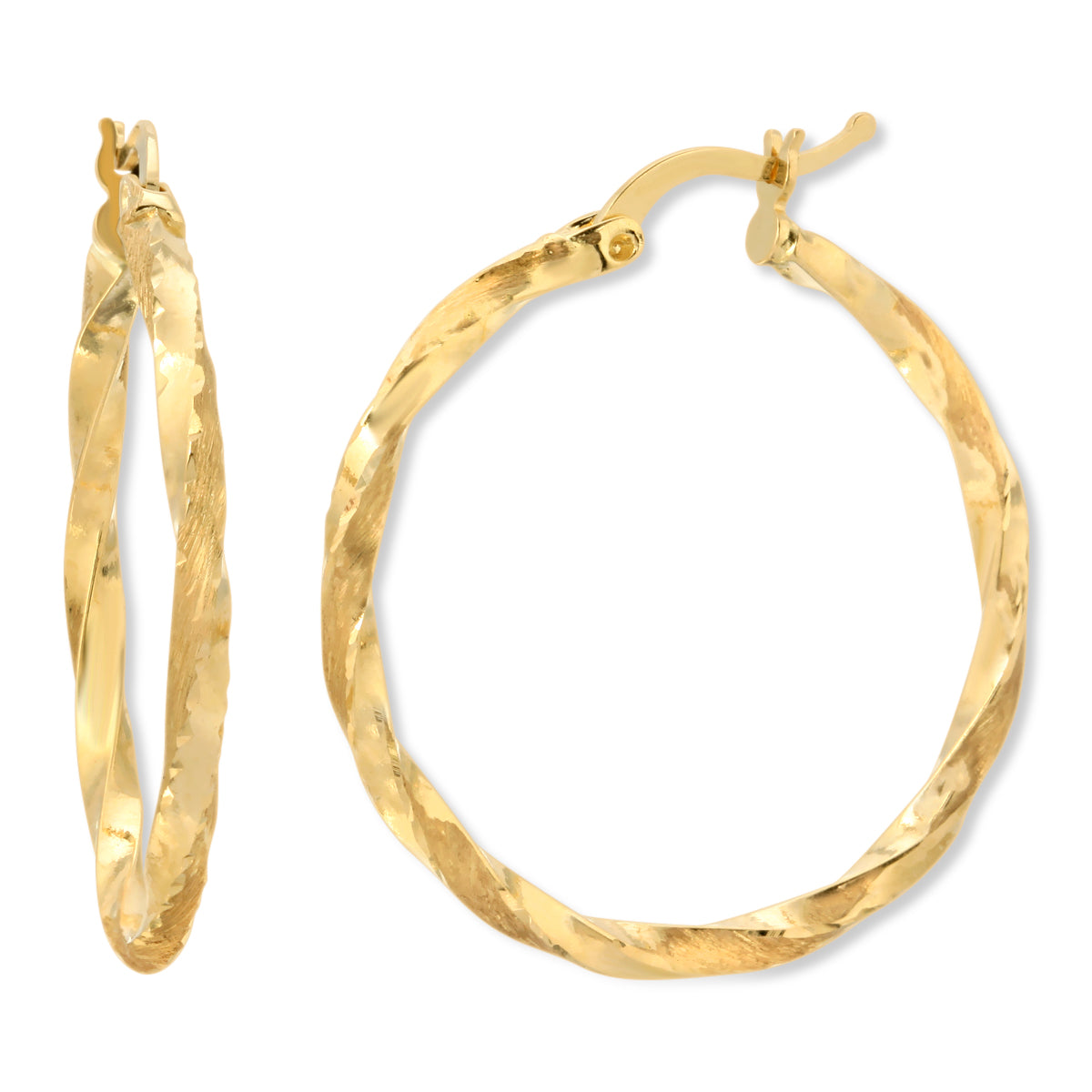 crown-gold - Earrings