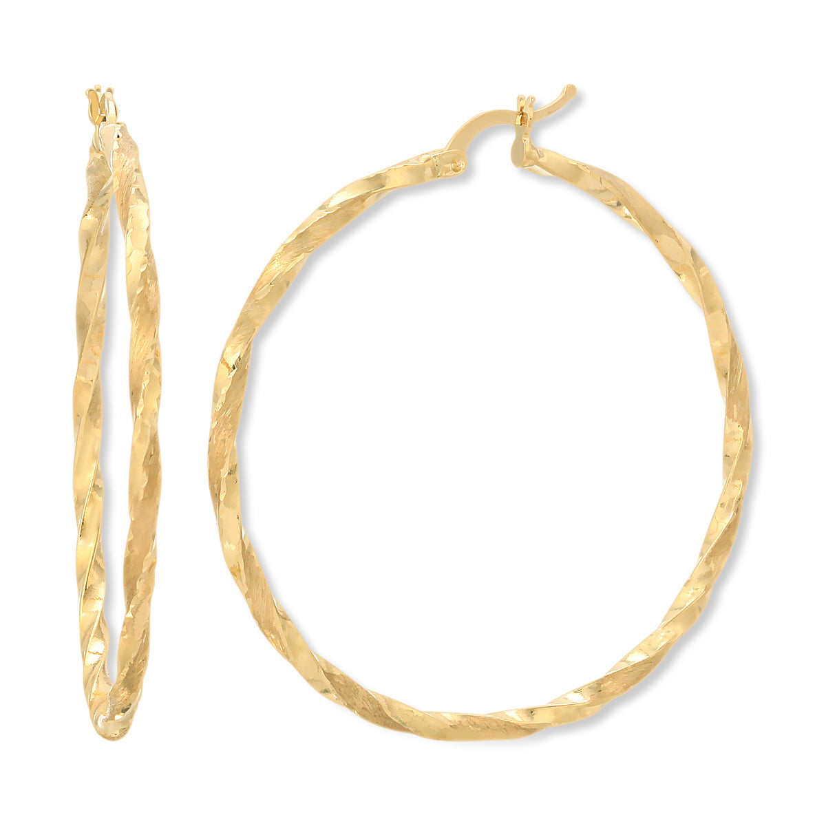 crown-gold - Earrings