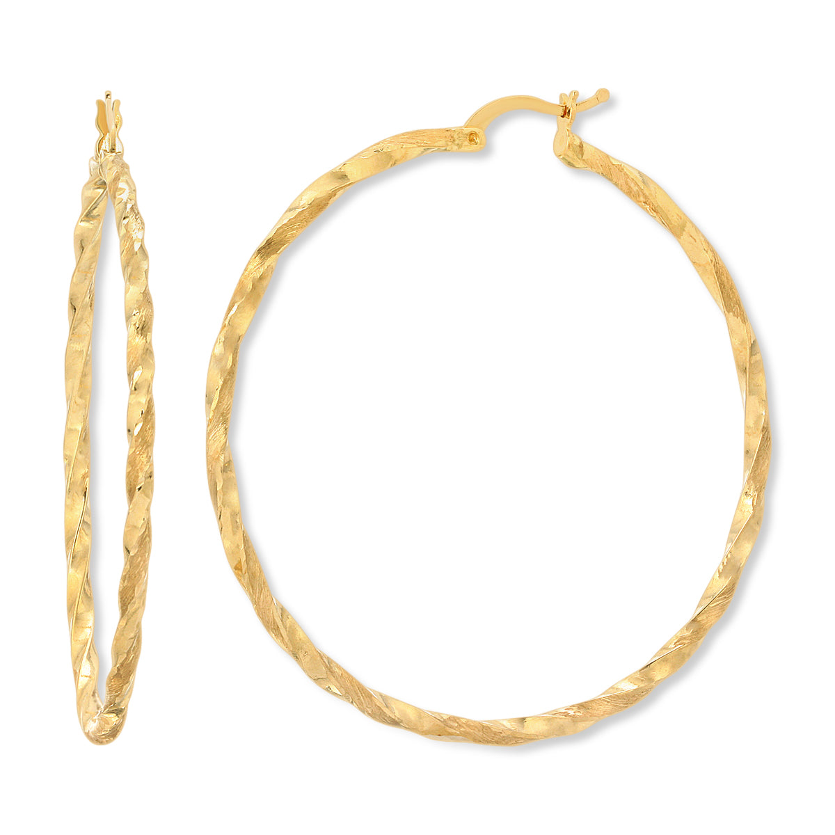 crown-gold - Earrings