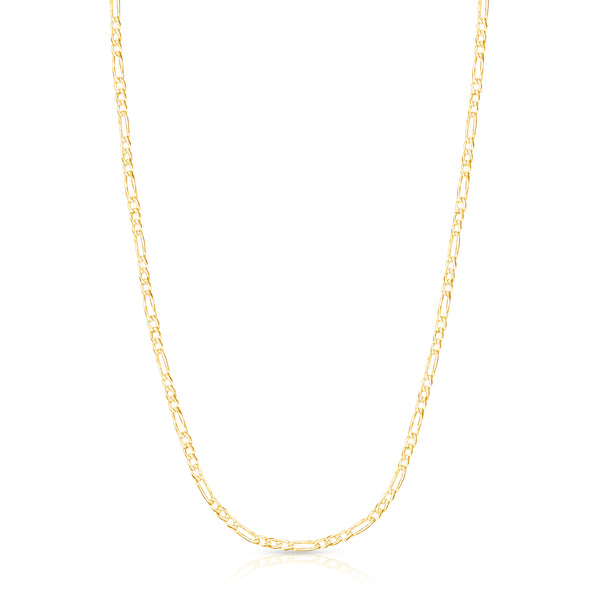 2mm 14K Figaro Chain